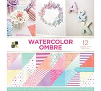 American Crafts PS-005-00596 Dew Double-Sided Paper Stack, Multi-Colour, 12 x 12-Inch