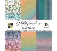American Crafts PS-006-00123 DCWW Cardstock Stack, Multi-Colour, 6 x 6-Inch