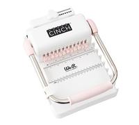 American Crafts We R Memory Keepers Cinch Book Binding Tool W/Square Holes-11.5-inch x 8-inch x 5-inch, Pink