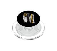 American Crane Operator Father Husband Cranes PopSockets PopGrip for MagSafe