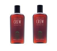 American Crew 3-In-1 Tea Tree Shampoo, Conditioner and Body Wash 450ml x2