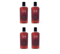 American Crew 3-In-1 Tea Tree Shampoo, Conditioner and Body Wash 450ml x4