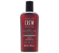 American Crew 3-in-1 Chamomille + Pin men's shampoo 3 in 1 with the scent of chamomile and pine 250ml