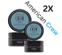 American Crew FIBER High Hold Low Shine 85g / 3oz Pack of 2