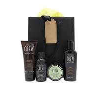 American Crew Gift Set Shampoo 100ml, Shaving Cream, Face Cream, Hair Gel