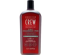 American-Crew Hair,-body-face Hair-care-body-care3-in-1 Chamomile + Pine Shampoo, Conditioner and Body Wash