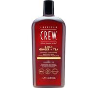 American-Crew Hair,-body-face Hair-care-body-care3-in-1 Ginger + Tea Shampoo, Conditioner and Body Wash