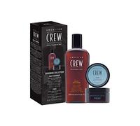 American Crew Men's Grooming Gift Set: Daily Shampoo and Matte Finish Styling Fiber