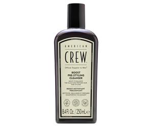 AMERICAN CREW Men's Pre Styler Boost Shampoo for Fine & Thin Hair Instantly Volumizing Formula Adds Volume Lift & Shine Vegan 8.4 fl oz