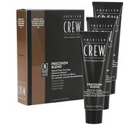 American Crew Precision Blend Color hair colour for men 3 x 40 ml, medium ash (5-6)