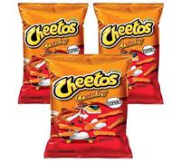 American Crunchy 8oz Cheese Flavour - 3 x 226g - US Import Corn Chips