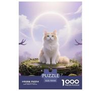 American Curl, 1000-piece Puzzle Set, Engaging And Satisfying Completion Experience, Great for Décor Or Special Occasions, Suitable for Ages 14+, Pet Cat, 70x50cm/1000pcs
