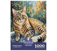 American Curl 1000 Pieces Animal Jigsaw Puzzles with Paper Art Jigsaw Puzzle Creativity & Gift Giving for Enthusiasts Fun Challenges 70x50cm/1000pcs