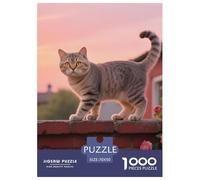 American Curl Jigsaw Puzzle 1000 Pieces Adults Gift Idea Entertainment Relax Pet Cat Thick Sturdy Materials Poster 70x50cm/1000pcs