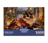 American Curl1000 Piece Puzzle Puzzle Games Cute Cats A Challenging Puzzle for The Whole Family 38x26cm/1000pcs