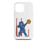 American Dabbing Baseball Player Patriotic USA Flag 4th July Case for iPhone 13 Pro Max