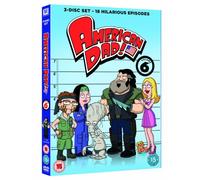 American Dad!: Fox TV Series - Complete Season 6 & DVD Exclusive Bonus Features + Audio Commentaries + Deleted Scenes + 'The Making'/'Broadcast Script' of Rapture's Delight (3 Disc Set) [DVD]