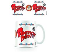 American Dad Logo Ceramic Mug, Multi-Colour, 11 oz/315 ml