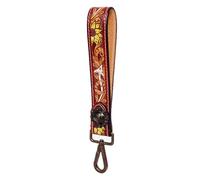 American Darling Hand Tooled Genuine Leather Handle Strap for Wristlet Bag Phone Wrist Keychain Wallet Purse Clutch Cellphone