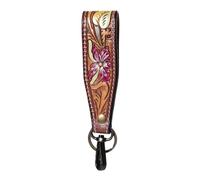 American Darling Hand Tooled Genuine Leather Handle Strap for Wristlet Bag Phone Wrist Keychain Wallet Purse Clutch Cellphone