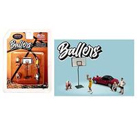 American Diorama 1:64 scale compatible with Ballers Figure Set (With Basket Ball Hoop)