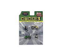 American Diorama Motomania 3" 1:64 Metal Figures Set AD-76499 (2 Figures + 2 Motorcycles)