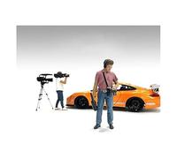 American Diorama On-Air Figure 4 for 1:24 Scale Models, 24404