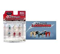 American Diorama Racing Legends 1:64 Metal Figures Set AD-76503 (6 Figures)