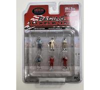 American Diorama Racing Legends 6 Piece Figure Set 1:64 Scale Mijo Exclusives 76503MJ