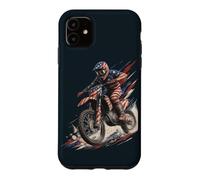 American Dirt Bike Racing Enduro Off Road Motorcycle Case for iPhone 11