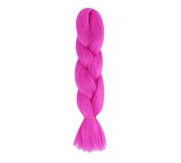 American Dream Brilliant Jumbo Kanekelon Braid for Hair Weaves, Dreads and Avant Garde Creative Styling, Pink Purple