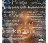 American Dream by 21 Savage (CD 2024)