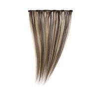 American Dream Clip in Extension Human Hair Number 2/27/33, Mixed Dark Brown and Reds, 18-Inch