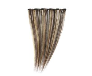 American Dream Clip in Extension Human Hair Number 2/27/33, Mixed Dark Brown and Reds, 18-Inch