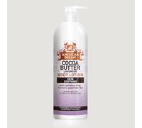 American Dream Cocoa Butter Lavender Body Lotion, Skin Soothing with Calendula, Aloe, Turmeric and Green Tea, 750ml