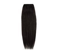 American Dream Gold Grade 100% Human Hair 10" Silky Straight Weft Colour 1B - Natural Black