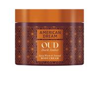 American Dream Oud Dark Amber, A Spicy & Sensual Body Cream with Cocoa & Shea Butter 500ml / 17.6 fl.oz
