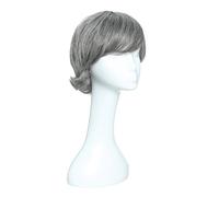 American Dream Sara Part Monofilament Synthetic Wig, Black Pepper
