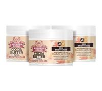 American Dream Skin Brightening Cocoa Butter Papaya Body Cream with Papaya Extract, Shea Butter and Vitamin E 500ml x 3 - Pack of 3 1500ml in total