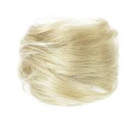 American Dream Small Size Human Hair Bun, Cream Blonde Number 613