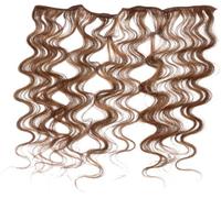American Dream Soft Wave Clip in Hair Extension Number 10, Medium Ash Brown 18-Inch