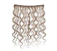 American Dream Soft Wave Clip in Hair Extension Number 6B, Light Golden Brown 18-Inch