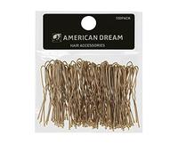 American Dream Wavy Hair Pins, Blonde 2-inch/ 5 cm - Pack of 100