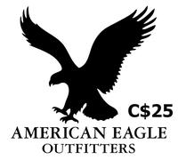 American Eagle CAD 25 Gift Card CA