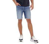 American Eagle Men Blue Airflex+ 9 Inches Denim Short, Blue, 30
