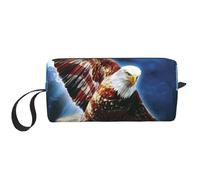 American Eagle Portable Handy Organiser, Cosmetic Zip Travel Bag, Everyday Organiser