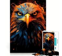 American Eagle Pride Fire Jigsaw for Teenagers1000 Pieces Mind Skill Play Laser Cut for Flawless Fit Quiet Time Mind Exercise at Home (38x26cm)