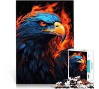 American Eagle Pride Fire2000 Adult Pieces Jigsaw Puzzle Challenging Difficult Every Piece is Unique - Challenging Family Fun Game 70x100cm