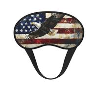 American Eagle Print Blackout Sleep Mask, Light Blocking Eye Mask for Sleeping Travel, Camping, Shift Work
