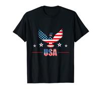 American Eagle T-Shirt American Flag 4th of July Patriotic T T-Shirt